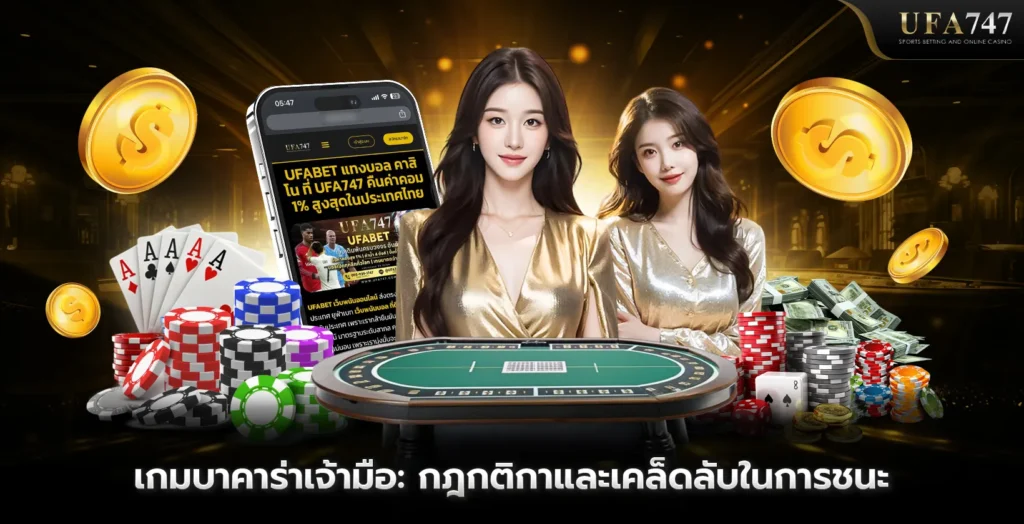 เกมบาคาร่าเจ้ามือ กฎกติกาและเคล็ดลับในการชนะ