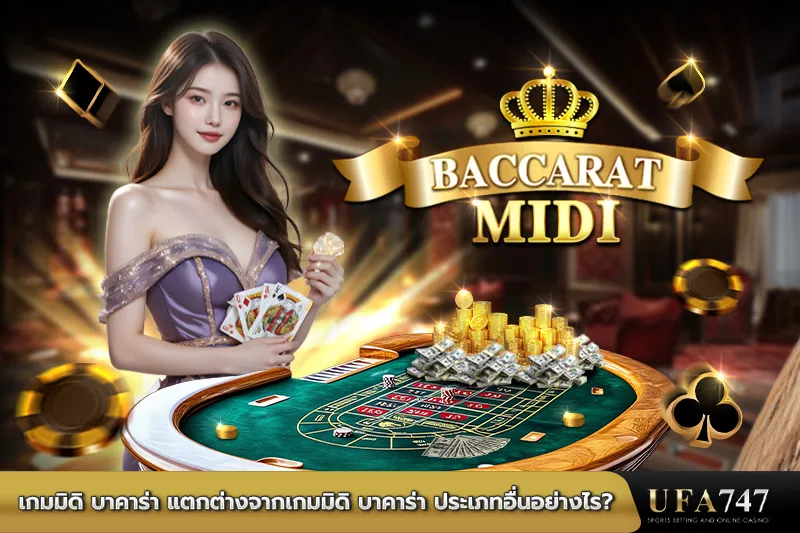เกมมิดิ บาคาร่า แตกต่างจากเกมมิดิ บาคาร่า ประเภทอื่นอย่างไร