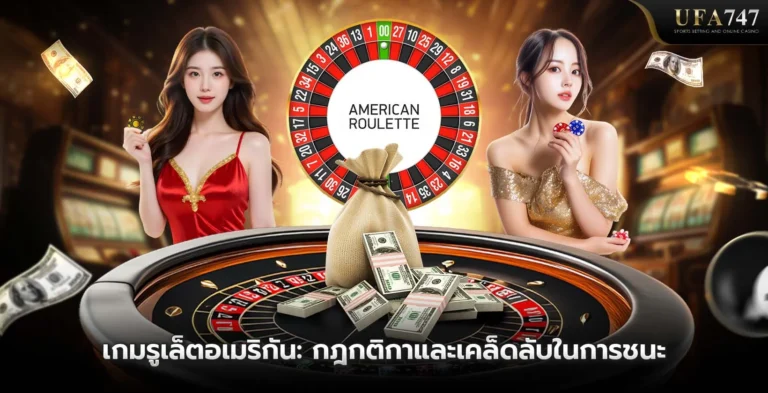 เกมรูเล็ตอเมริกัน -กฎกติกาและเคล็ดลับในการชนะ