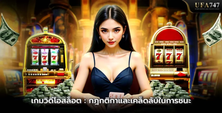 เกมวิดีโอสล็อต -กฎกติกาและเคล็ดลับในการชนะ
