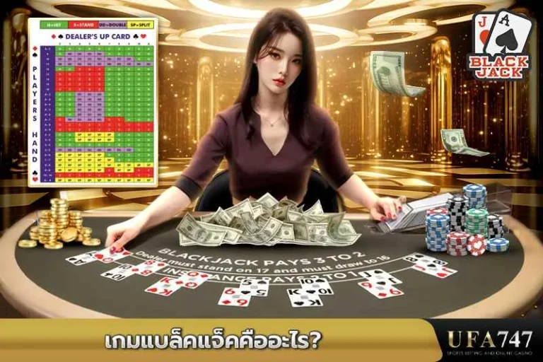 เกมแบล็คแจ็คคืออะไร -วิธีเล่น-กฎพื้นฐาน-และเคล็ดลับในการเดิมพันที่-UFA747