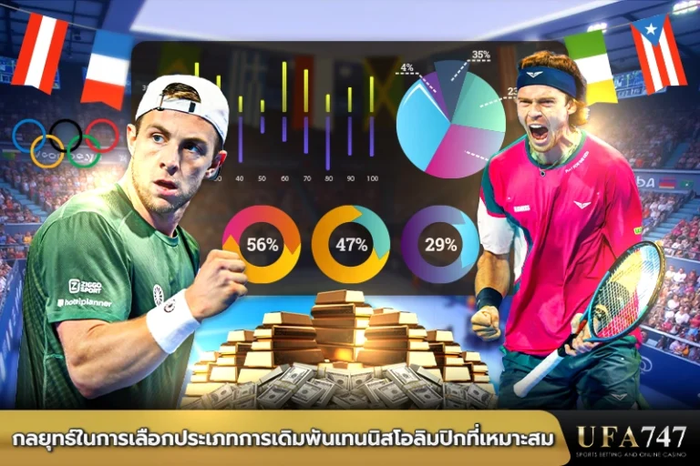 กลยุทธ์ในการเลือกประเภทการเดิมพันเทนนิส-โอลิมปิก-ที่เหมาะสม