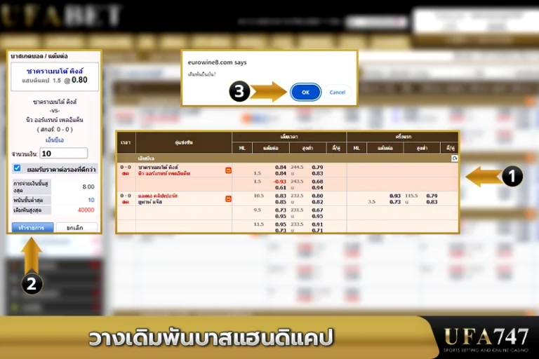 วางเดิมพันบาสแฮนดิแคป